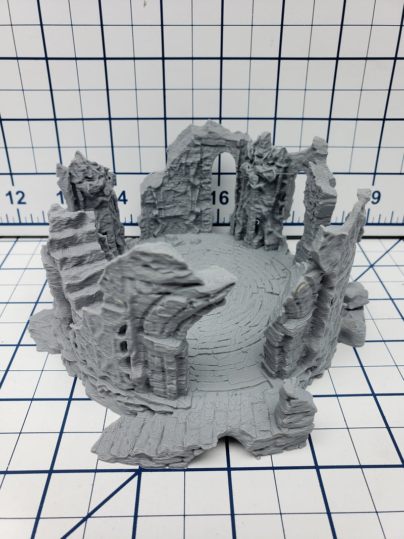 The Wilds of Wintertide Ruins - Altar - Hero's Hoard - DND - Pathfinder - Dungeons & Dragons - RPG - Tabletop - EC3D - Terrain