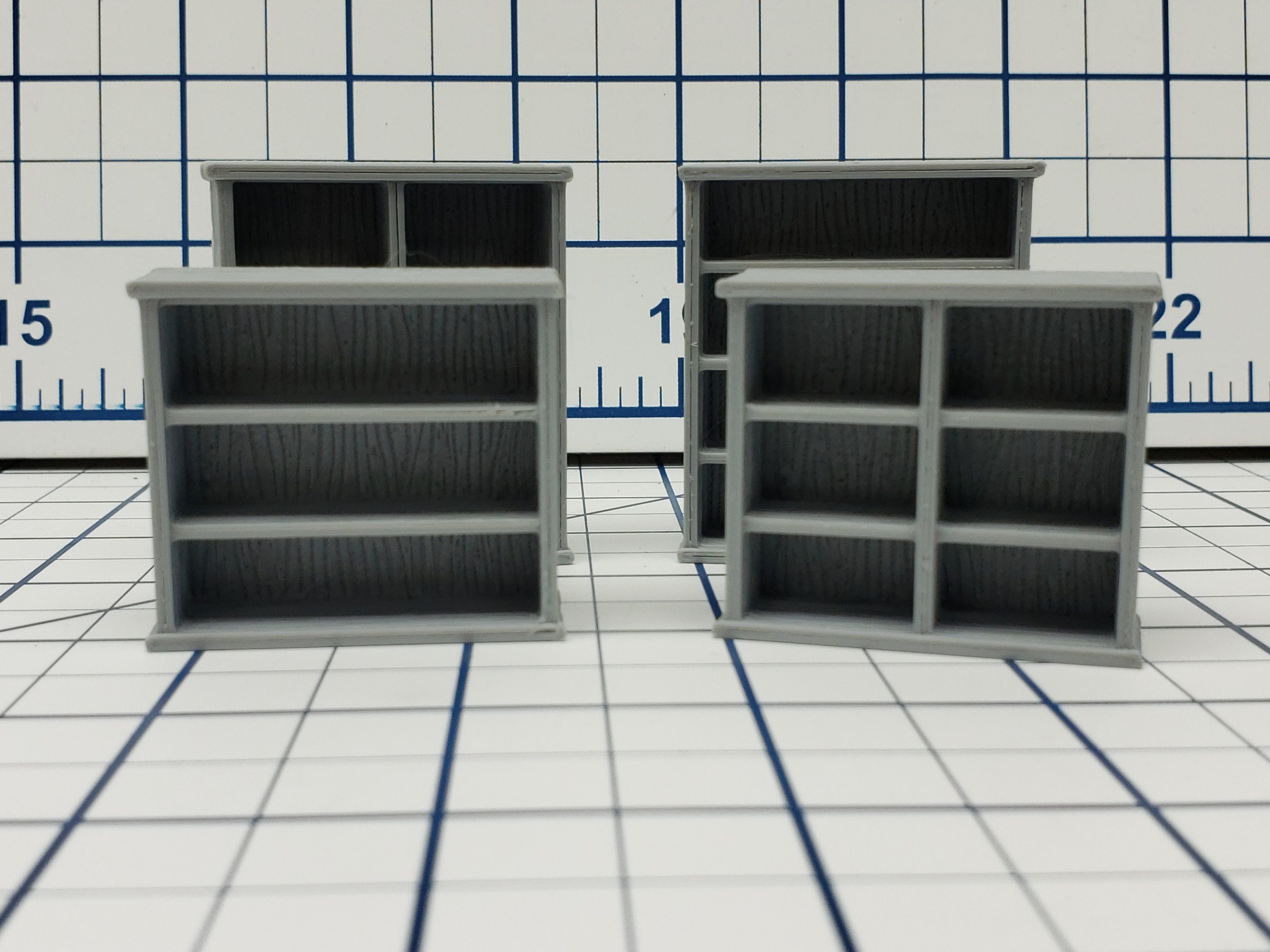 Bookcase Plain Design - Dragonshire - Fat Dragon Games - DND - Pathfin