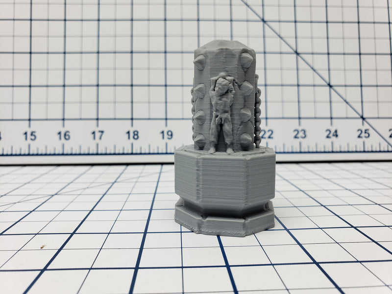 Gray Dwarf Pillars - Skyless Realms - Abyss - DND - Dungeons & Dragons - RPG - Tabletop - EC3D - Miniature - 28 mm - 1" scale