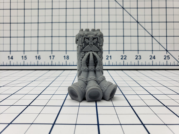 Gray Dwarf Pillars - Skyless Realms - Abyss - DND - Dungeons & Dragons - RPG - Tabletop - EC3D - Miniature - 28 mm - 1" scale