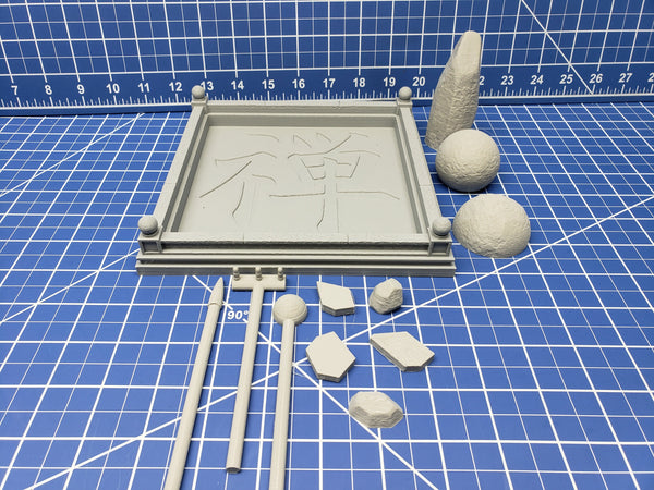 Zen Garden Set - Relaxation - Meditation - 3D Printed