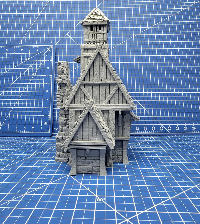 Town Guard House - DND - Pathfinder - Dungeons & Dragons -  - RPG - Tabletop - 28 mm / 1"