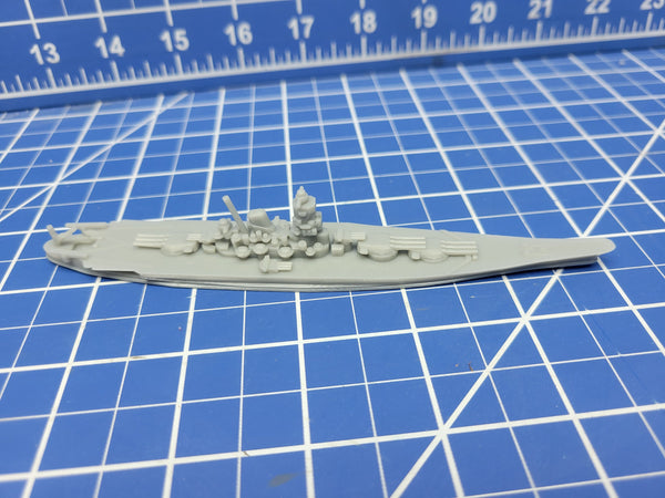 Battleship - IJN Yamato - 1941 Variant - Wargaming - Axis and Allies - Naval Miniature - Victory at Sea - Tabletop Games - Warships