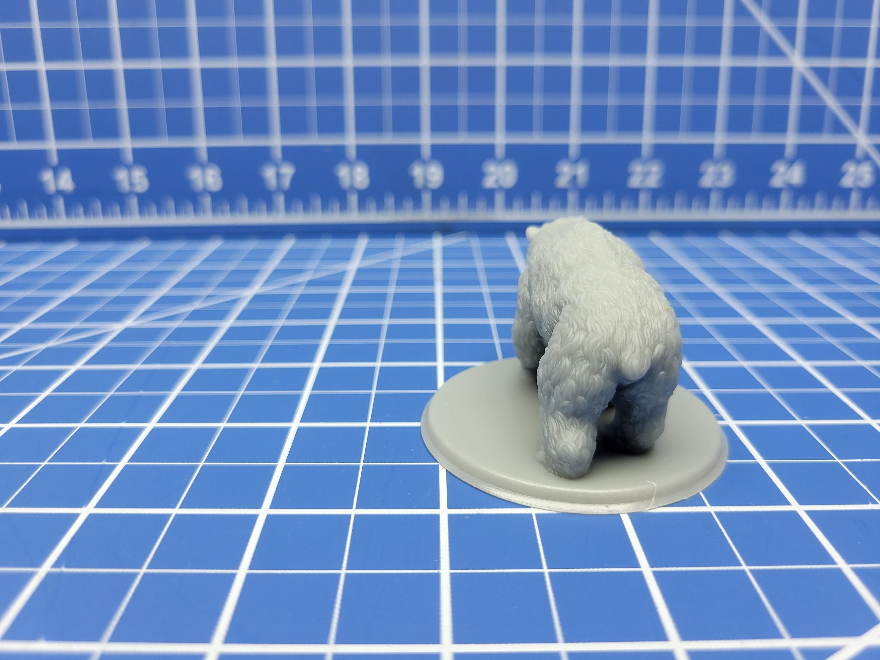 Bear - Minis - Beasts and Badies - Hero's Hoard - DND - Pathfinder - Dungeons & Dragons - RPG - Tabletop - EC3D - Miniature