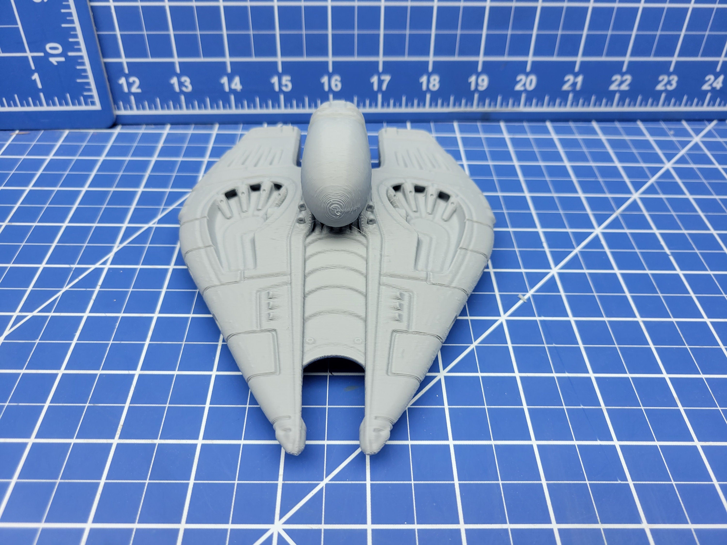 Starfighter 1 - Novus Landing - Starfinder - Cyberpunk - Shadowrun - Science Fiction - Syfy - RPG - Tabletop - Scatter - Terrain - 28mm