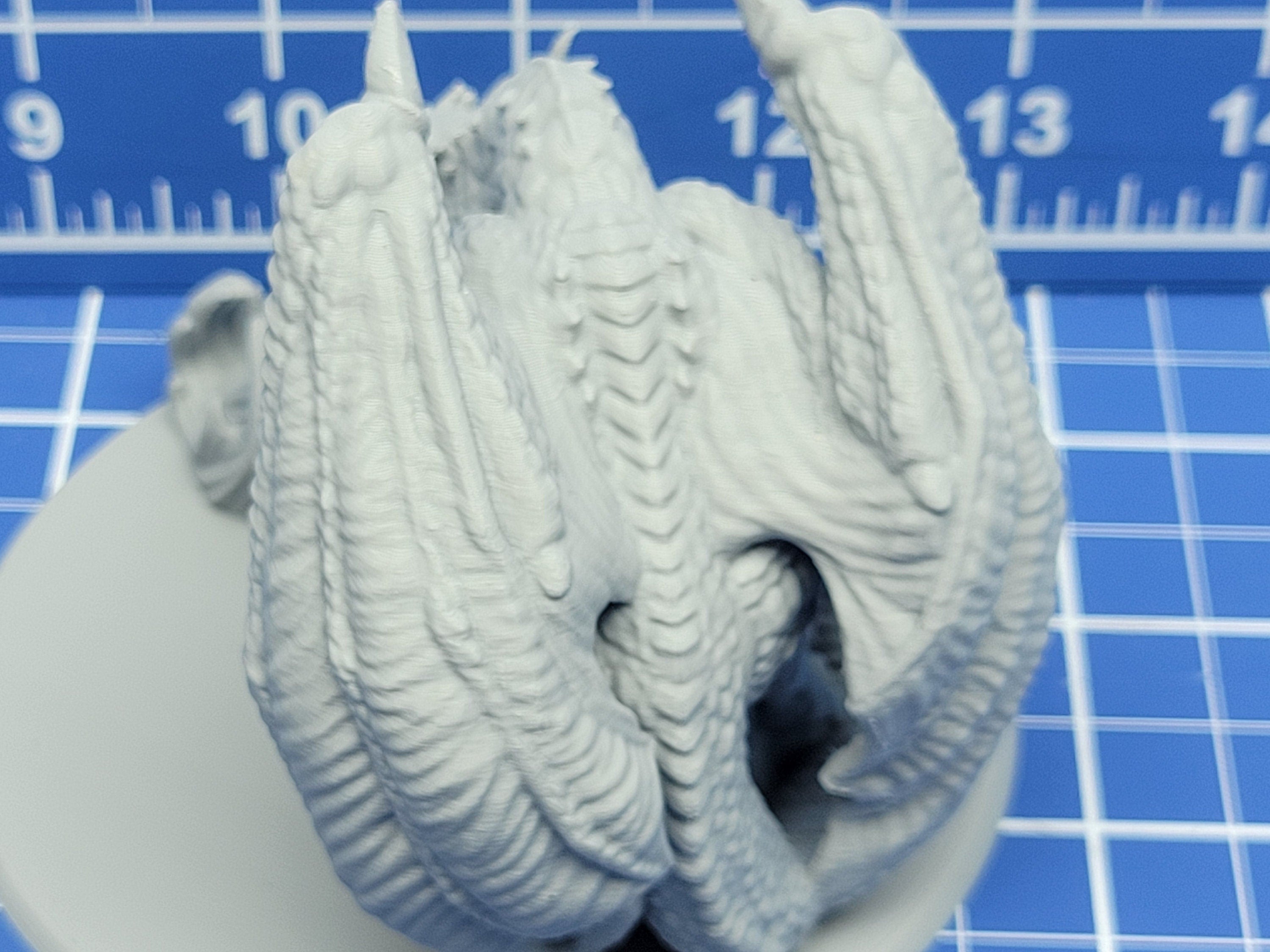 Young Dragon - Minis - Beasts and Badies - Hero's Hoard - DND - Pathfinder - Dungeons & Dragons - RPG - Tabletop - Miniature