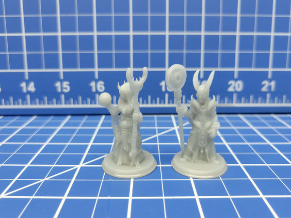 Cultists - Minis - Beasts and Badies - Hero's Hoard - DND - Pathfinder - Dungeons & Dragons - RPG - Tabletop - EC3D - Miniature