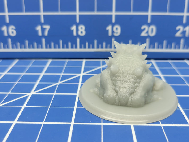 Giant Toad - Minis - Beasts and Badies - Hero's Hoard - DND - Pathfinder - Dungeons & Dragons - RPG - Tabletop - EC3D - Miniature