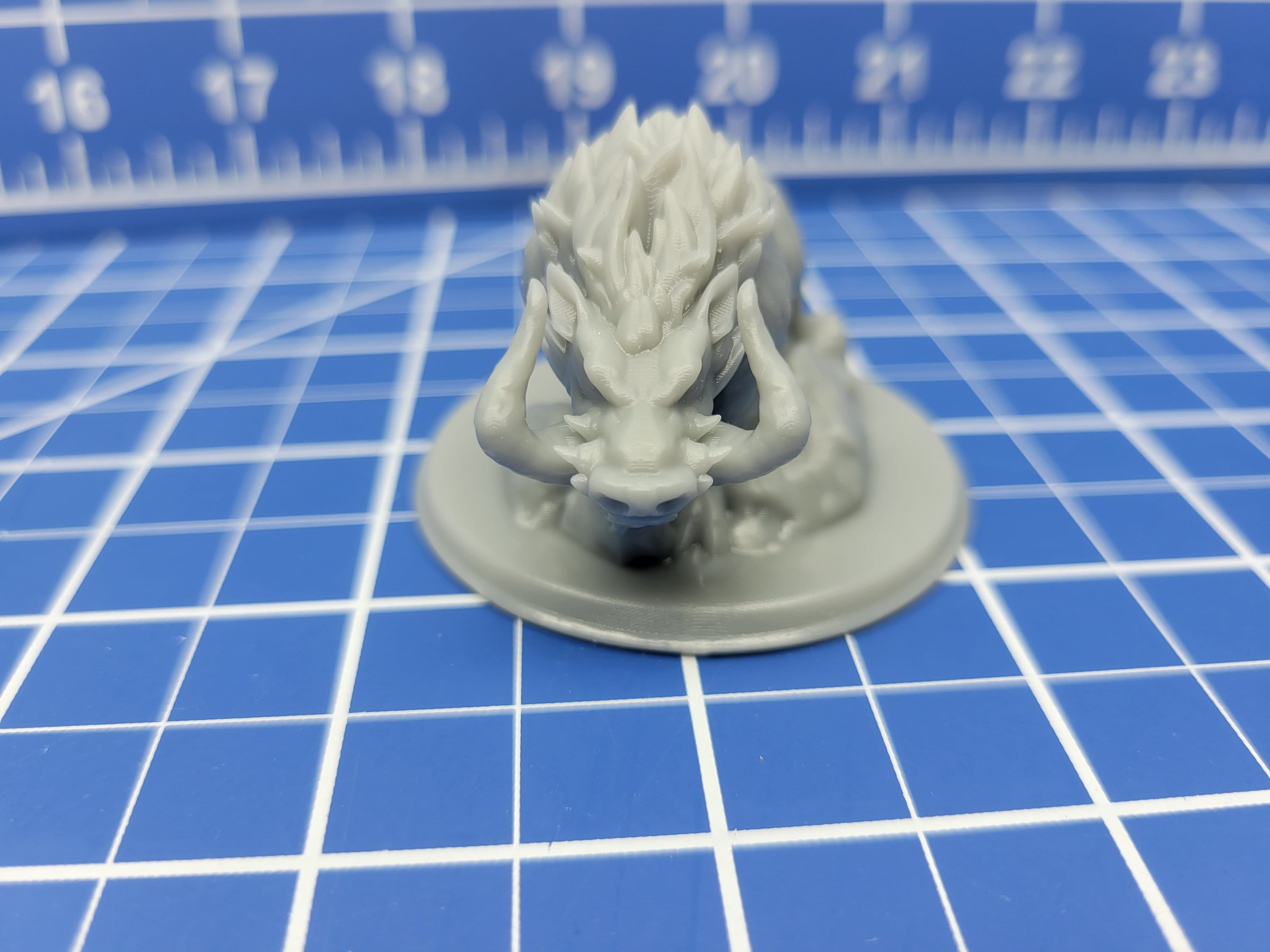 Dire Boar - Minis - Beasts and Badies - Hero's Hoard - DND - Pathfinder - Dungeons & Dragons - RPG - Tabletop - EC3D - Miniature