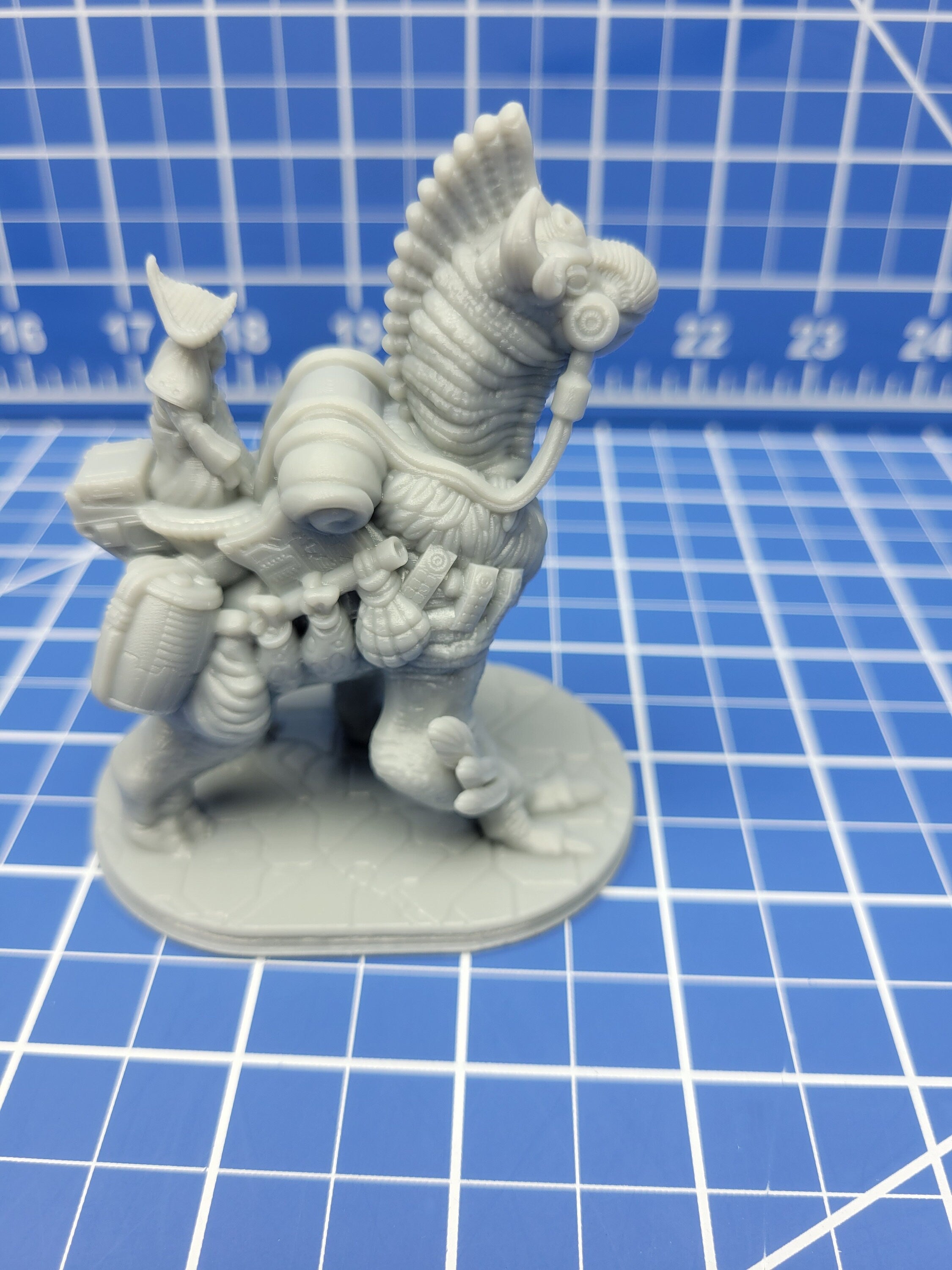 Pack Beast Mini - Novus Landing - Hero's Hoard - Starfinder - Cyberpunk - Science Fiction - Syfy - RPG - Tabletop - EC3D - Miniature
