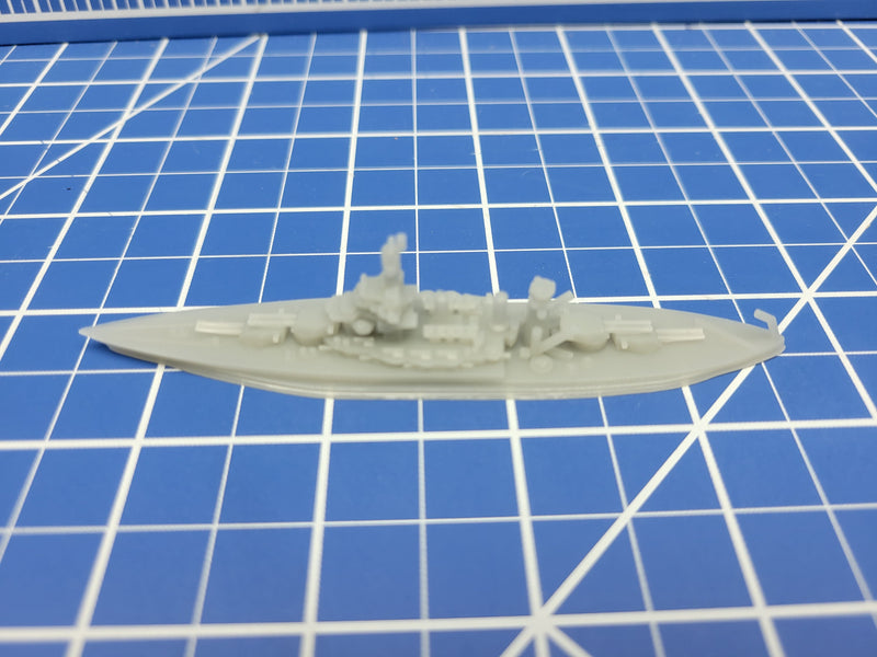 Battleship - New Mexico - 1941 Variant -US Navy - Wargaming - Axis and Allies - Naval Miniature - Victory at Sea - Tabletop Games - Warships