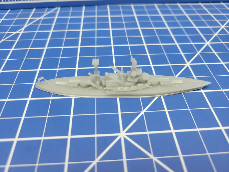 Battleship - Colorado - 1939 Variant - US Navy - Wargaming - Axis and Allies - Naval Miniature - Victory at Sea - Tabletop Games - Warships