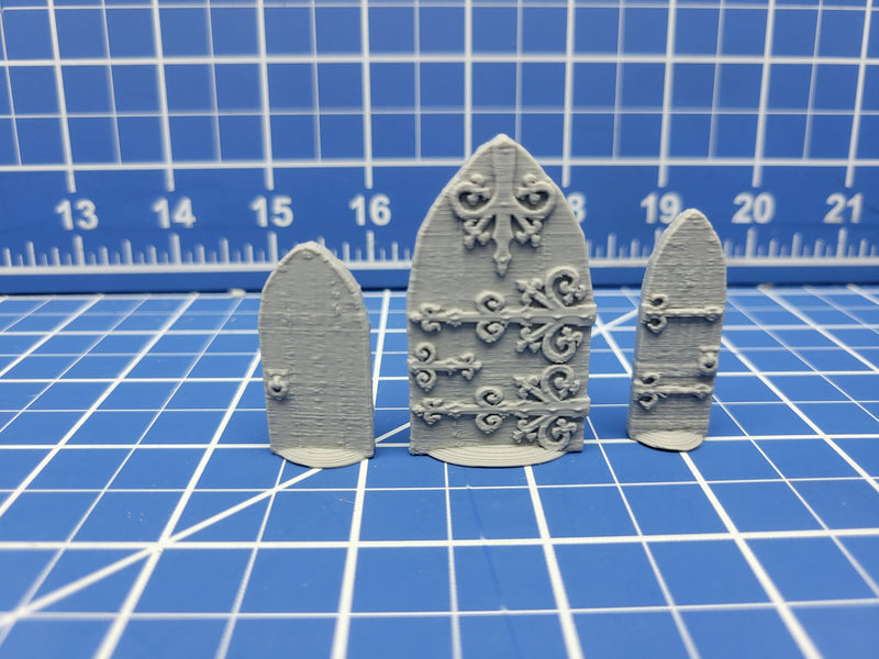 Free Standing Doors - DND - Dungeons & Dragons - RPG - Pathfinder - Tabletop - TTRPG - Devious Games - Lord's Hall - 28 mm