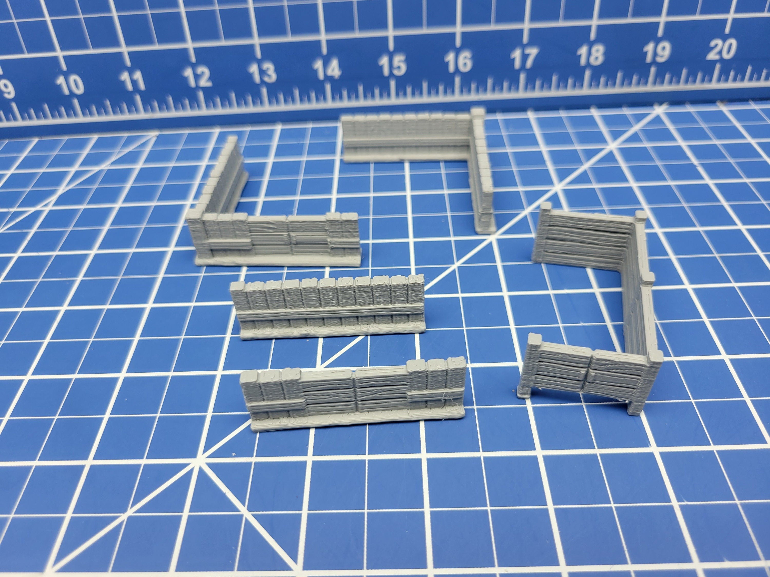 Small Fence Set - DND - Dungeons & Dragons - RPG - Pathfinder - Tablet