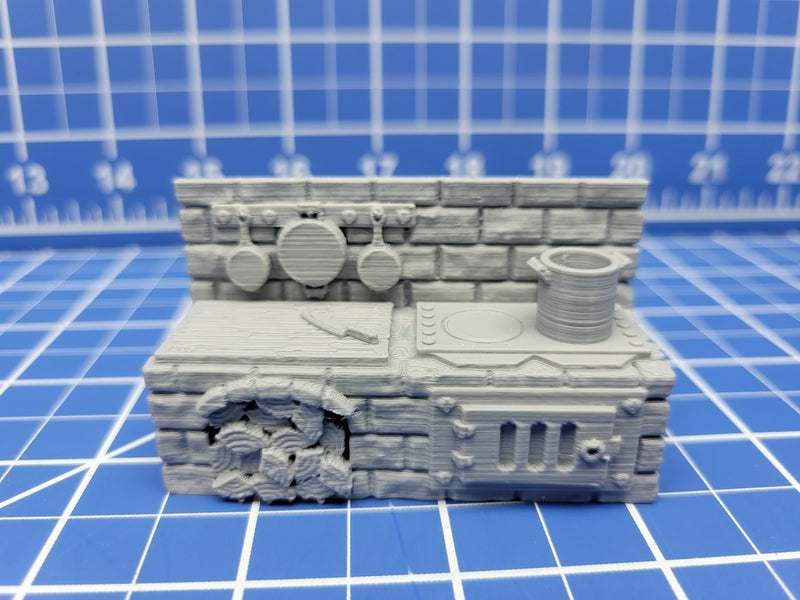 Kitchen Items - Inn and Tavern Accessories - Hero's Hoard - EC3D - DND - RPG - Pathfinder - 28 mm / 1" scale