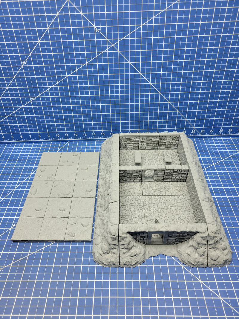 Barrow Mounds - Room Sets - Dragonshire - DragonLock - DND - Pathfinder - RPG - Dungeon & Dragons - 28 mm / 1" - Fat Dragon Games