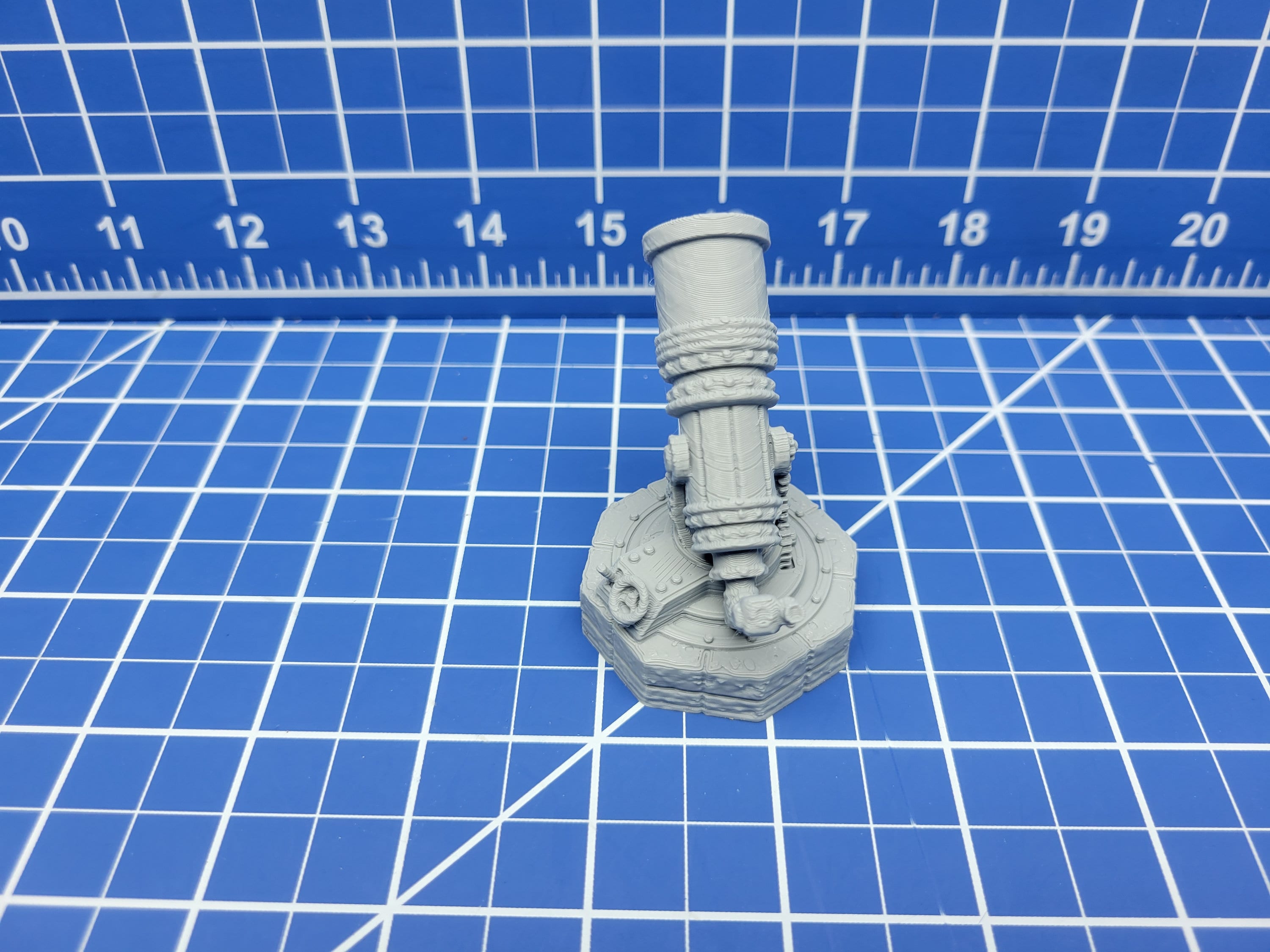 Telescope - Library & Study Accessories - Hero's Hoard - EC3D - DND - RPG - Pathfinder - 28 mm / 1" scale