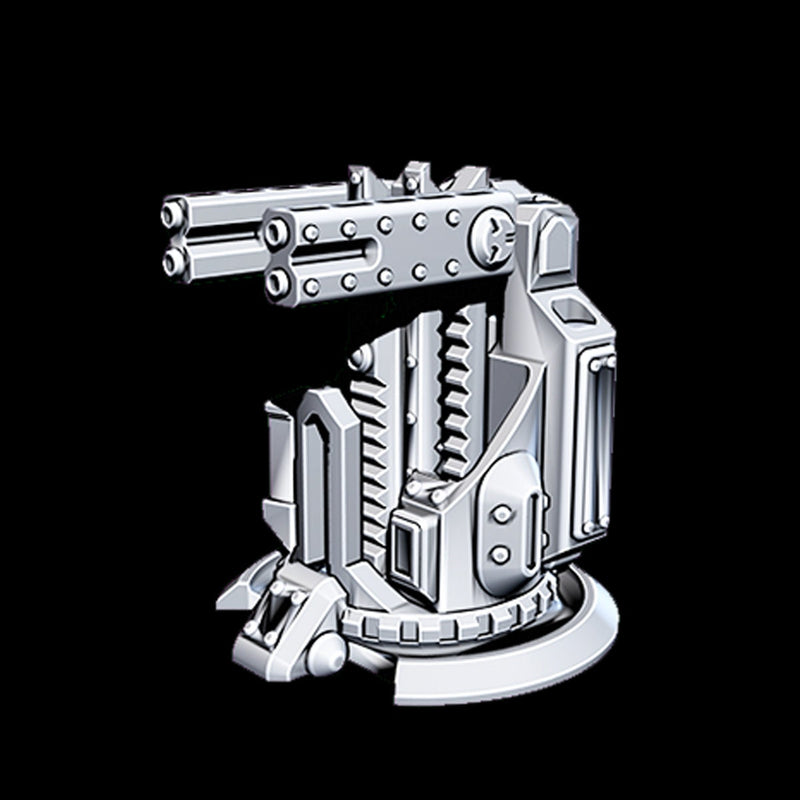 Turret - Novus Landing - Starfinder - Cyberpunk - Science Fiction - Syfy - RPG - Tabletop - Scatter- Terrain- 28 mm / 1"