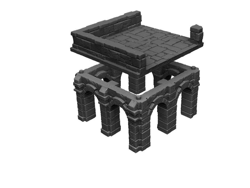 Walkways - DND - Dungeons & Dragons - RPG - Pathfinder - Tabletop - TTRPG - Arkenfel - Dark Realms - 32 mm