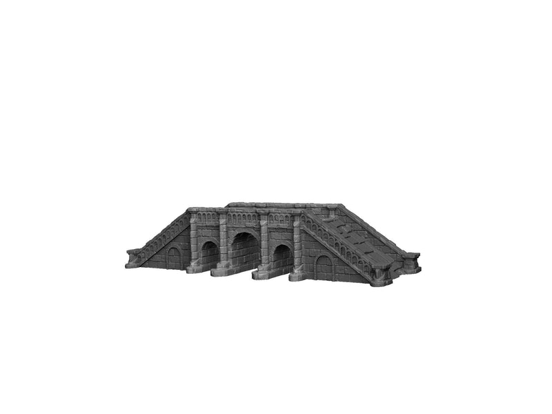 Stone Bridge 1 - DND - Dungeons & Dragons - RPG - Pathfinder - Tabletop - TTRPG -  Dark Realms - 32 mm