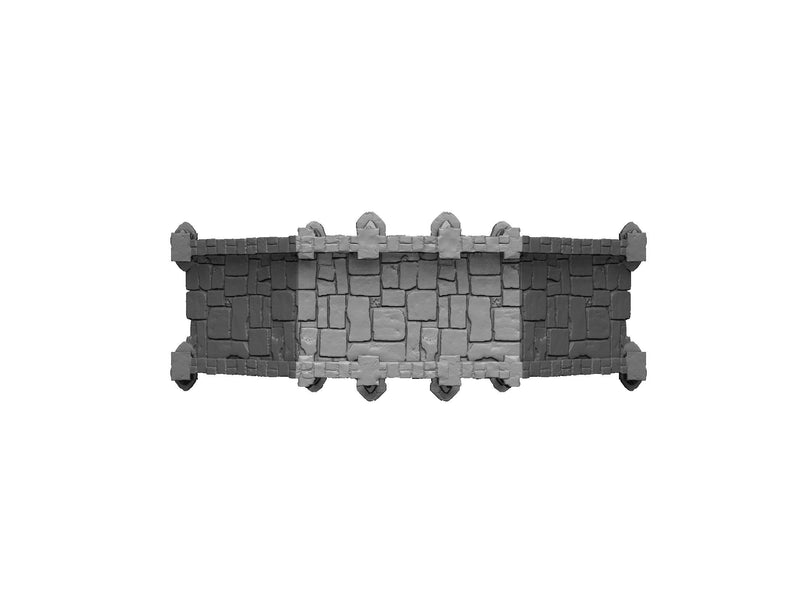 Stone Bridge 1 - DND - Dungeons & Dragons - RPG - Pathfinder - Tabletop - TTRPG -  Dark Realms - 32 mm