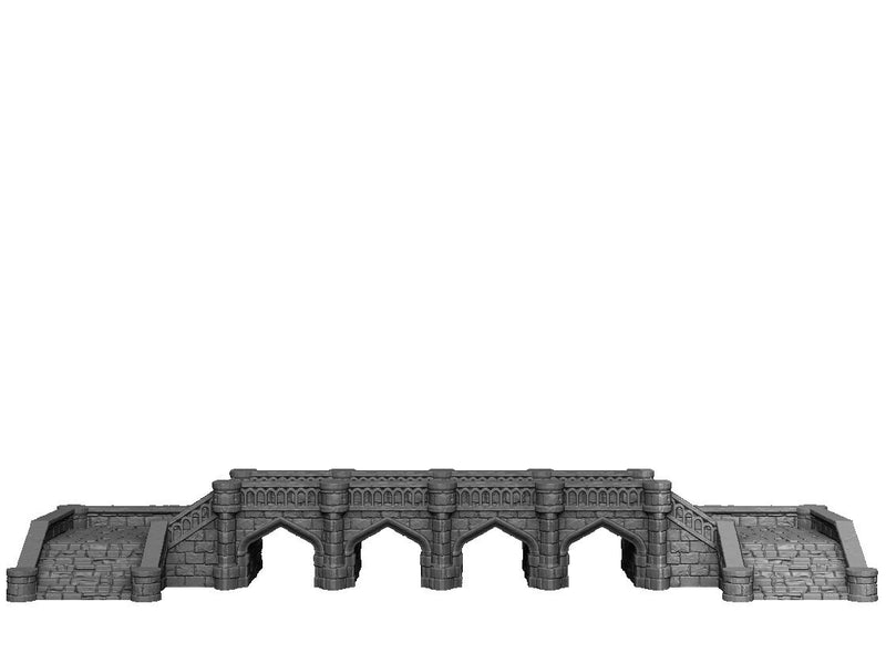 Stone Bridge 2 - DND - Dungeons & Dragons - RPG - Pathfinder - Tabletop - TTRPG -  Dark Realms - 32 mm