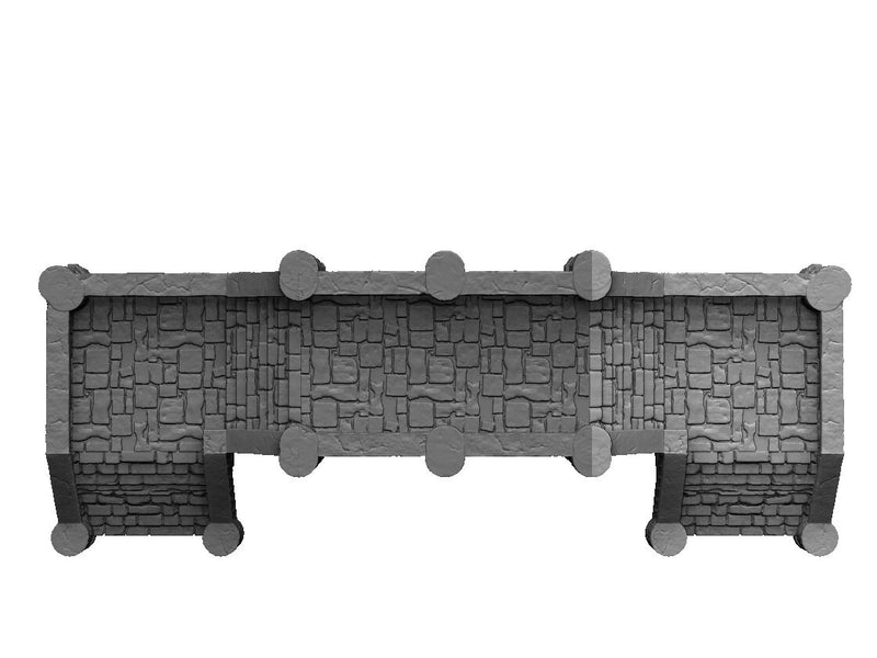 Stone Bridge 2 - DND - Dungeons & Dragons - RPG - Pathfinder - Tabletop - TTRPG -  Dark Realms - 32 mm