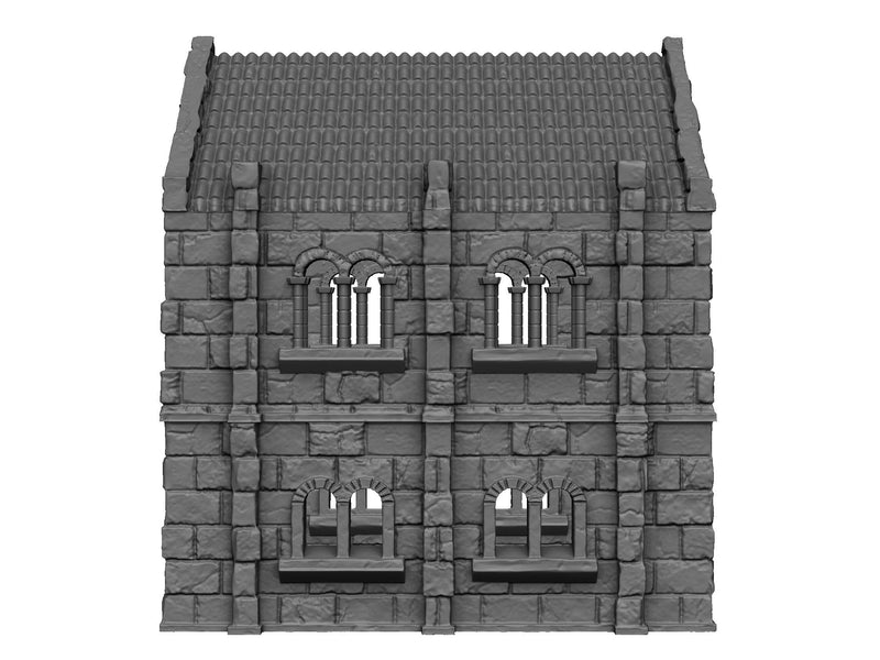 House 2 - DND - Dungeons & Dragons - RPG - Pathfinder - Tabletop - TTRPG - Arkenfel - Dark Realms - 32 mm