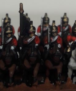 British Heavy Dragoons 1812 - Great for Table Top War Games And Dioramas - Resin 6mm Miniatures - Bolt Action -