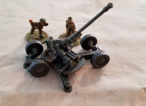 Bofors 40mm AA Gun/Auto Cannon  Great for Table Top War Games And Dioramas - Resin 28mm Miniatures - Bolt Action -
