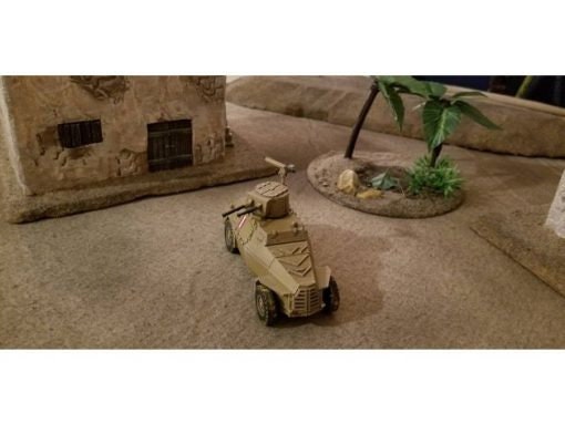 Marmon-Herrington Armoured Car, Mark II - Great for Table Top War Games And Dioramas - Resin 28mm Miniatures - Bolt Action -