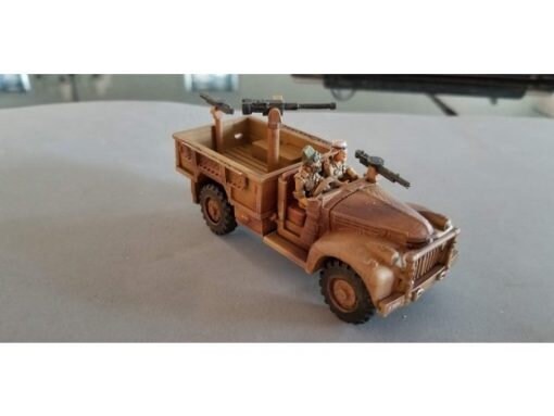 LRDG 15 Cwt truck - Great for Table Top War Games And Dioramas - Resin 28mm Miniatures - Bolt Action -