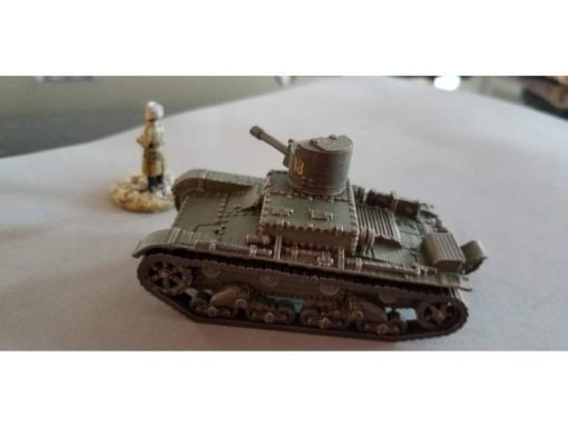 OT-26 flame tank - Great for Table Top War Games And Dioramas - Resin 28mm Miniatures - Bolt Action -