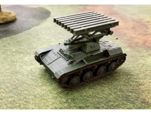 T-60 B8-24 Multi-Launcher - Great for Table Top War Games And Dioramas - Resin 28mm Miniatures - Bolt Action -