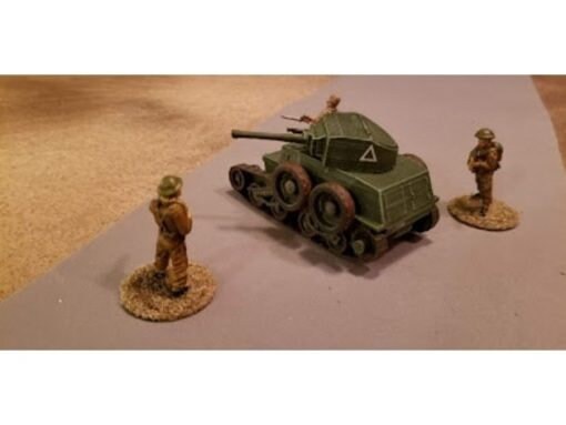 New Zealands Schofeld Tank - Great for Table Top War Games And Dioramas - Resin 28mm Miniatures - Bolt Action -