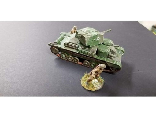 A-9 Cruiser Tank - Great for Table Top War Games And Dioramas - Resin 28mm Miniatures - Bolt Action -