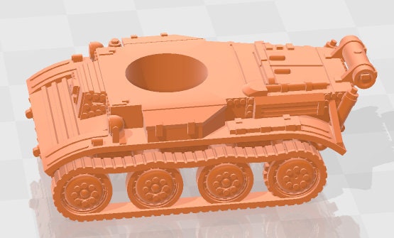 Alecto - Tetrarch - 1:100 scale - UK - Tanks - Armored Vehicle - World Of Tanks - War Game - Wargaming - Axis and Allies - Tabletop Games
