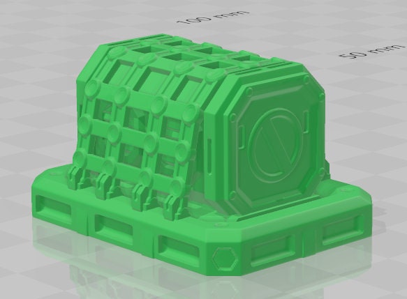 Cargo Items - Novus Landing - Starfinder - Cyberpunk - Science Fiction - Syfy - RPG - Tabletop - Scatter - Terrain - 28 mm / 1" Scale