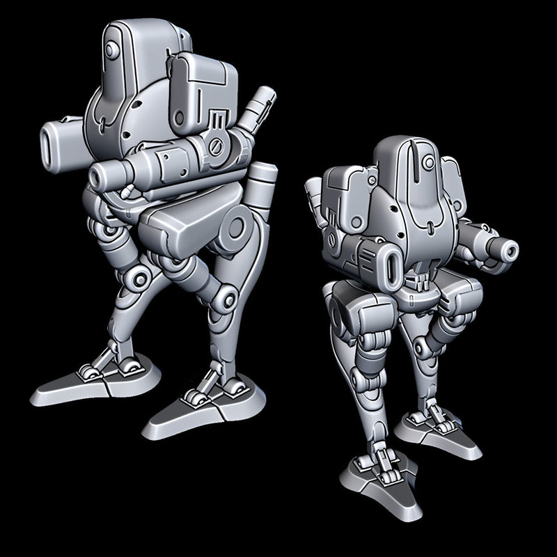 Mecha Walker - Novus Landing - Starfinder - Cyberpunk - Science Fiction - Syfy - RPG - Tabletop - Scatter- Terrain- 28 mm / 1"