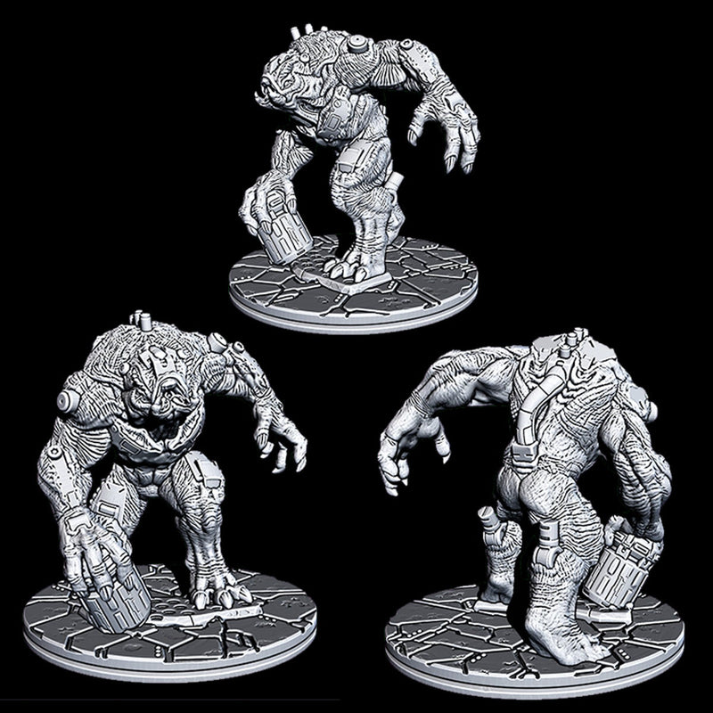 Hive Behemoth - Novus Landing - Starfinder - Cyberpunk - Science Fiction - Syfy - RPG - Tabletop - Scatter- Terrain- 28 mm / 1"