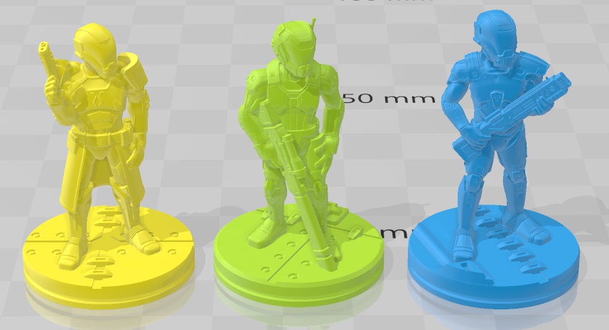 Alliance Patrol - Novus Landing - Starfinder - Cyberpunk - Science Fiction - Syfy - RPG - Tabletop - Scatter- Terrain- 28 mm / 1"