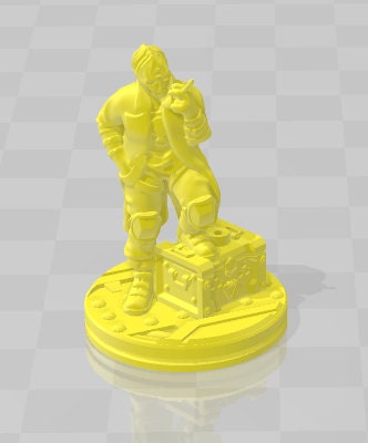 Alien Dock Workers - Novus Landing - Starfinder - Cyberpunk - Science Fiction - Syfy - RPG - Tabletop - Scatter- Terrain- 28 mm / 1"