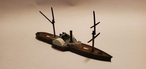 CSS Patrick Henry - Confederate - Ships - Sailboats - Age of Sail - War Game - Wargaming - Tabletop Games - 1/600 Scale