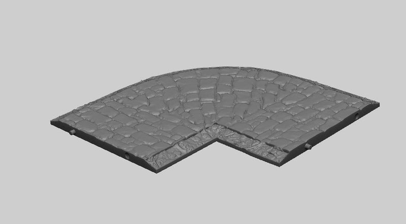 Roadways - DND - Dungeons & Dragons - RPG - Pathfinder - Tabletop - TTRPG - Medieval Scenery - Dark Realms - 28 mm