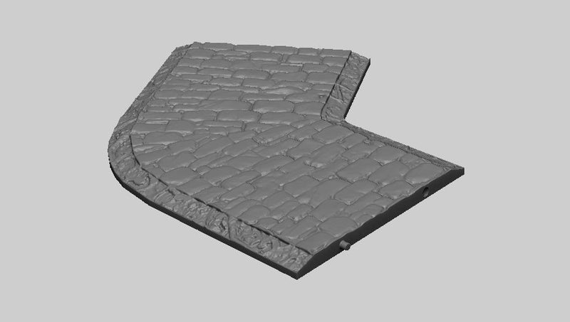 Roadways - DND - Dungeons & Dragons - RPG - Pathfinder - Tabletop - TTRPG - Medieval Scenery - Dark Realms - 28 mm