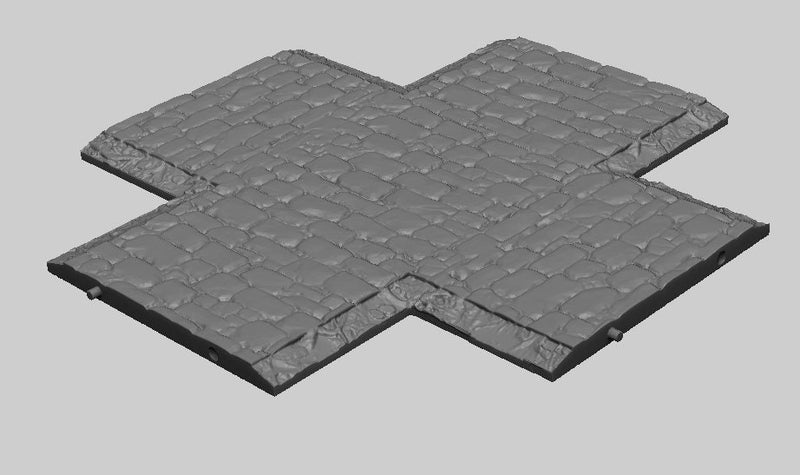 Roadways - DND - Dungeons & Dragons - RPG - Pathfinder - Tabletop - TTRPG - Medieval Scenery - Dark Realms - 28 mm