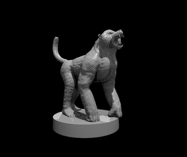 Baboon Mini - DND - Pathfinder - Dungeons & Dragons - RPG - Tabletop - mz4250- Miniature - 28 mm - 1" Scale