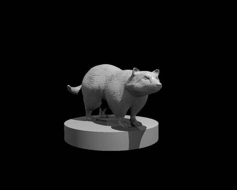 Badger Mini - DND - Pathfinder - Dungeons & Dragons - RPG - Tabletop - mz4250- Miniature - 28 mm - 1" Scale