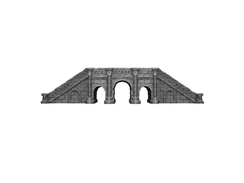 Stone Bridge 1 - DND - Dungeons & Dragons - RPG - Pathfinder - Tabletop - TTRPG -  Dark Realms - 32 mm