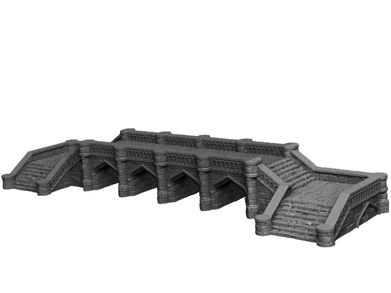 Stone Bridge 2 - DND - Dungeons & Dragons - RPG - Pathfinder - Tabletop - TTRPG -  Dark Realms - 32 mm